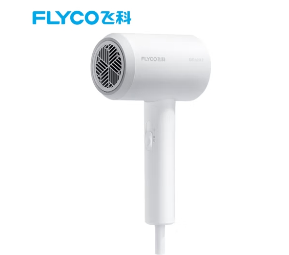 飞科 FLYCO 电吹风机宿舍用 柔风负离子恒温护发 家用冷热大风量快速干发吹风筒FH6290 1800W